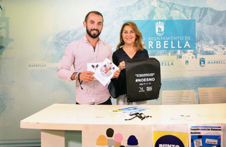 La Feria de Marbella repite puntos morados contra la violencia machista