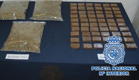 Localizan en Marbella un almacen de drogas para distribuir al menudeo