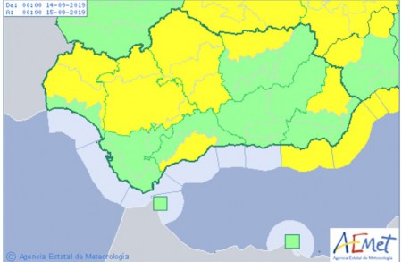Meteorología cambia la previsión y deja la alerta para la madrugada del sábado