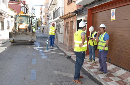 El PSOE pide que se informe sobre las obras de la calle Málaga a los vecinos