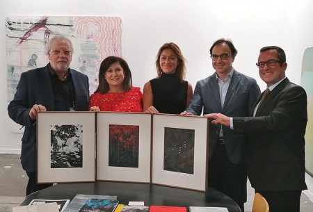 El Museo del Grabado de Marbella premia a la galería Moisés Pérez Albéniz