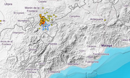 Un terremoto con epicentro en Olvera se deja sentir en Marbella