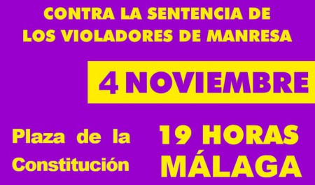Marbella Feminista se une a la protesta contra la 'Manada de Manresa'