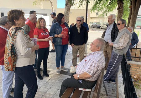 El PSOE pide en Marbella el voto para refrendar un Gobierno de progreso