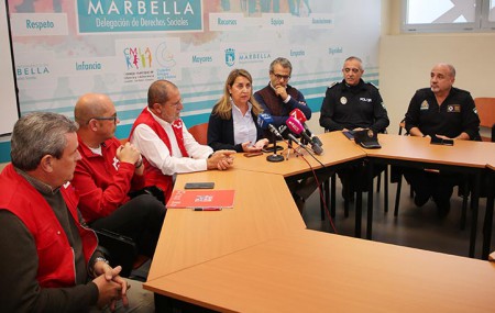 Marbella activa el protocolo para los sintecho ante las bajas temperaturas
