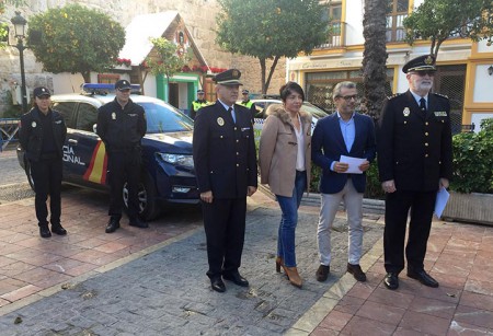 En marcha el dispositivo de seguridad en Marbella para la Navidad