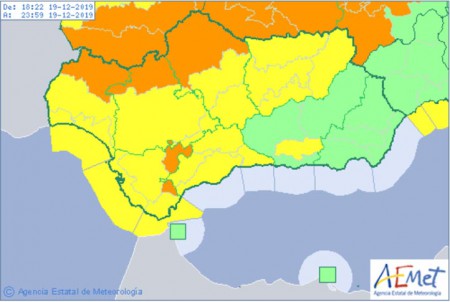 La borrasca Elsa pone en alerta la Costa del Sol por lluvia y viento