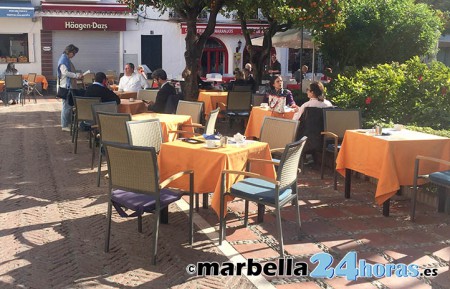 Marbella recaudó 700.000 euros por uso de vía pública para terrazas en 2019