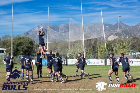 Tropiezo del Andalucía Bulls en casa ante Unión Rugby Almería (20-23)