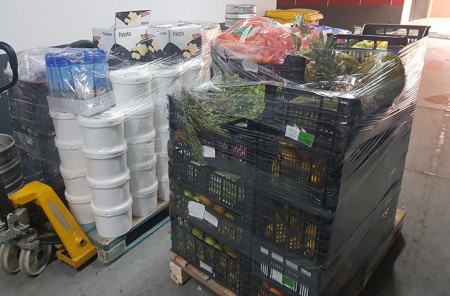 El Fuerte Hoteles dona en Marbella alimentos perecederos a Cáritas