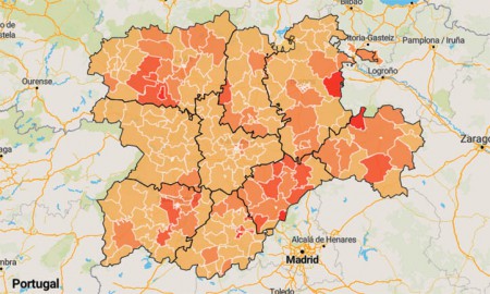 Castilla y León ofrece datos del coronavirus por barrios, Andalucía solo por provincias