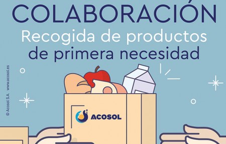 Acosol lanza una campaña para recoger alimentos y donarlos a ONG