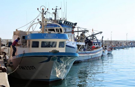Los pescadores de Marbella inician la segunda parada biológica del año