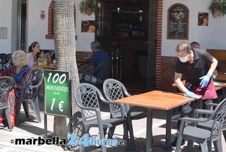 Tímida bajada del paro en Marbella durante el mes de mayo