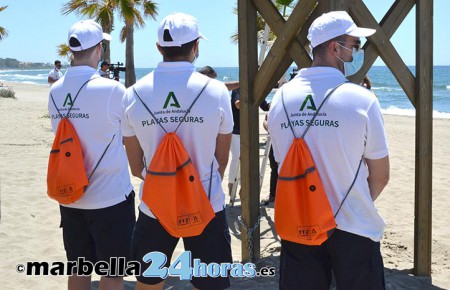El PSOE pregunta cuántos vigilantes de las playas son de Marbella