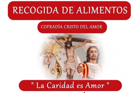 La Cofradía del Cristo del Amor organiza una recogida de alimentos en Marbella