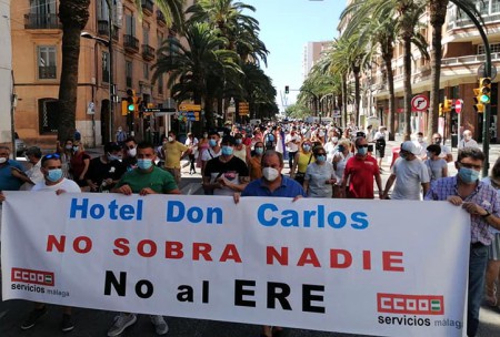Adelante pedirá a la Junta medidas de apoyo a los trabajadores del Don Carlos