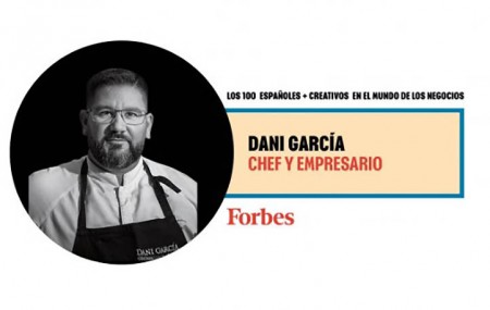 El marbellí Dani García, en la lista Forbes de los españoles más creativos