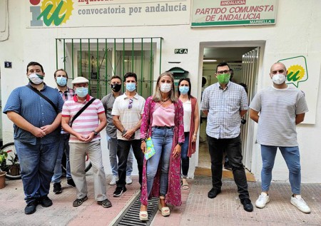 IU reclama a la Junta que aborde el tren litoral con fondos europeos