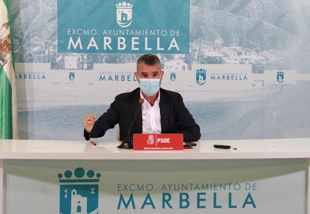 El PSOE califica de "fraude" a Marbella el plan de inversiones de la Junta