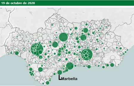 Los contagios por coronavirus vuelven a dispararse en Marbella este lunes