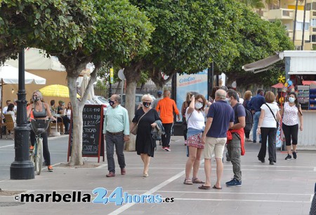Coronavirus: la tasa de contagio en Marbella se eleva hasta los 240 casos