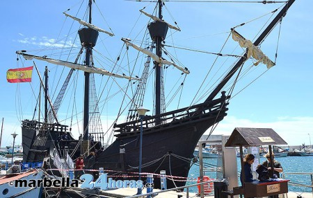 La Nao Victoria vuelve a Marbella y se podrá visitar en Puerto Banús