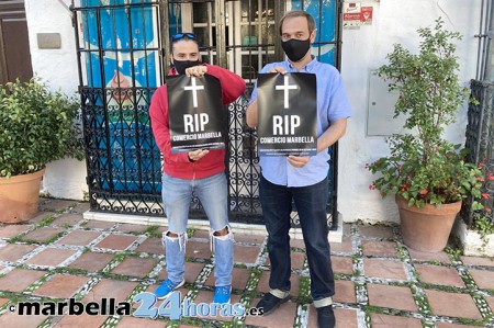 Comerciantes de Marbella se unen para reclamar ayudas al Ayuntamiento