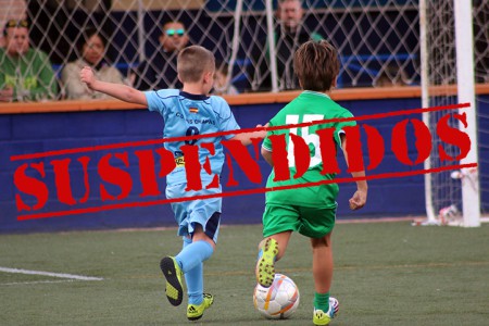 El fútbol de cantera se suspende este fin de semana ante el avance del virus