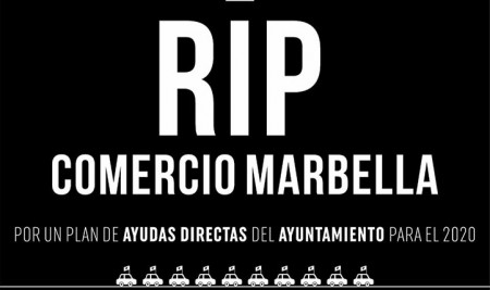 Comerciantes de Marbella convocan otra protesta para pedir ayudas a Muñoz