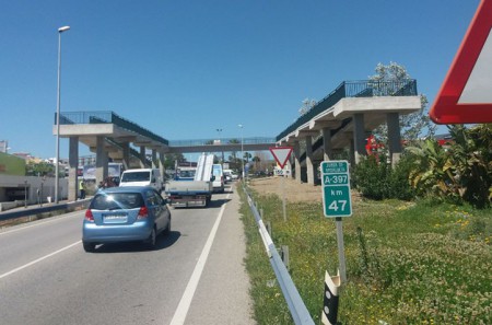 Marbella pide a la Junta la cesión de la carretera de Ronda en San Pedro