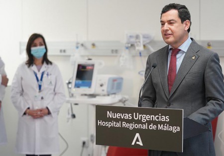 Moreno no cita el hospital Costa del Sol entre las inversiones para 2021
