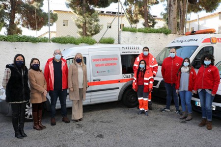 Cruz Roja Marbella realizó un centenar de atenciones al paso de Filomena