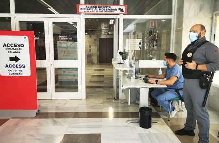 El Hospital Costa del Sol restringe el acompañamiento a pacientes