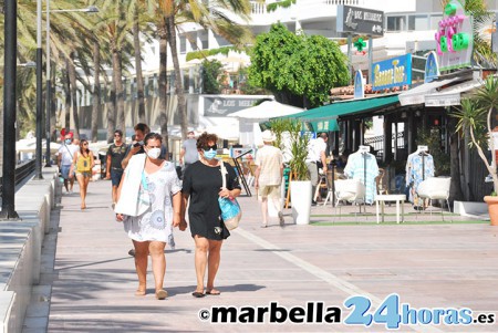 Covid en Marbella: 20 nuevos contagios y vuelve a bajar la incidencia acumulada