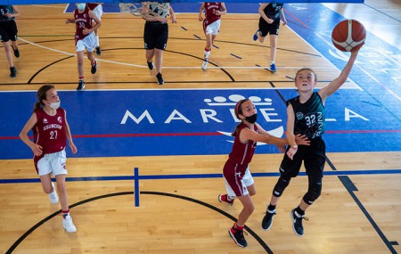 El júnior masculino turquesa del Marbella Basket se mete en semifinales