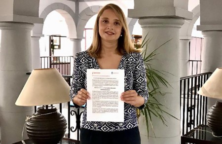 María García (Cs) pide reducir la temporalidad en los contratos públicos