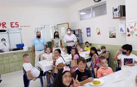 El comedor de verano atenderá este año a 130 niños en Marbella