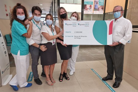 Los hospitales Quirónsalud Andalucía donan 15.000 euros a asociaciones