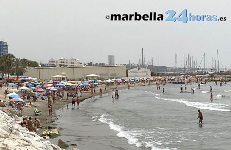 Alerta naranja por altas temperaturas este lunes en la Costa del Sol