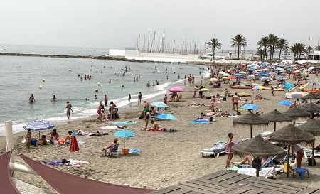 Covid en Marbella: la tasa de contagios sigue por debajo de 1.000 casos