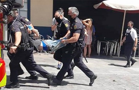 Someten a examen médico al detenido tras el atropello múltiple en Marbella