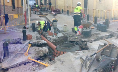Muñoz anuncia un plan de mejora del alcantarillado tras 12 años de alcaldesa