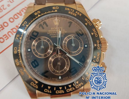 Detenido en Marbella un motorista que huía tras robar un reloj de 30.000 euros