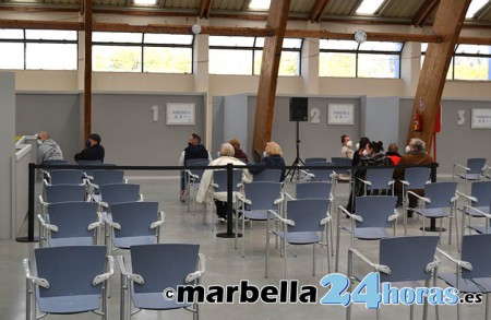 Continúa la vacunación masiva anticovid sin cita previa en Marbella