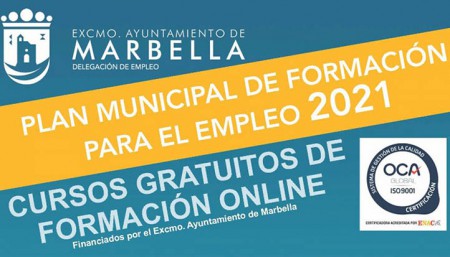 El Ayuntamiento de Marbella ofrece 24 cursos gratuitos por internet