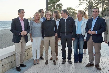Muñoz usa el temporal para pedir los espigones que no hizo Rajoy en 7 años