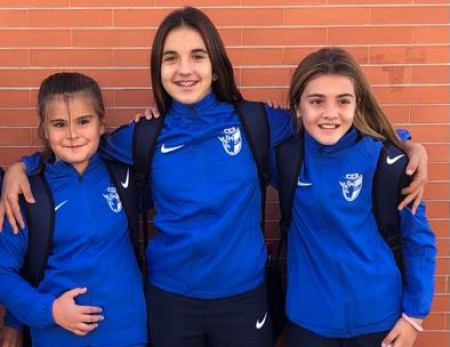 Eli Ramos, Eva Martos y María Salado, terceras con Málaga en el campeonato andaluz