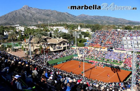 Aforo de 4.000 personas para la nueva eliminatoria de Copa Davis en Marbella