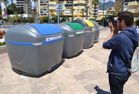 La recogida de vidrio se incrementó un 42% en Marbella durante 2021